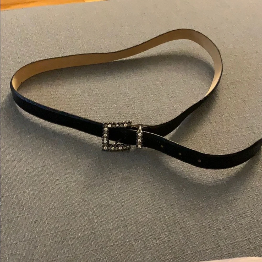 Leather belt